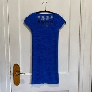 Bebe Bodycon Mesh Dress